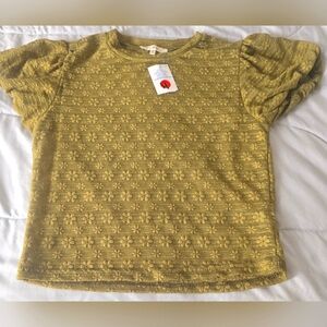 Floral Puff Sleeve Top